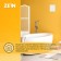 Ventilation grate Zein Lux l235, 235 x 235 mm, with a grid, inexhaustible