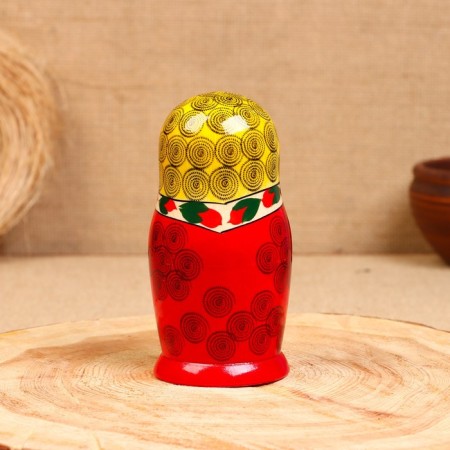 Matryoshka "Semenovskaya", 6 puppet, the highest category-3