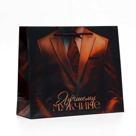 Gift laminated package, packaging, “best man”, ML, 25 x 21 x 8 cm-3