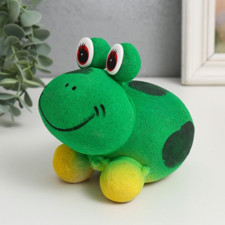 Growing gift grass "Frog"-3