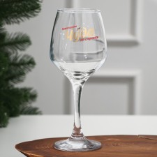 A glass for the wine 