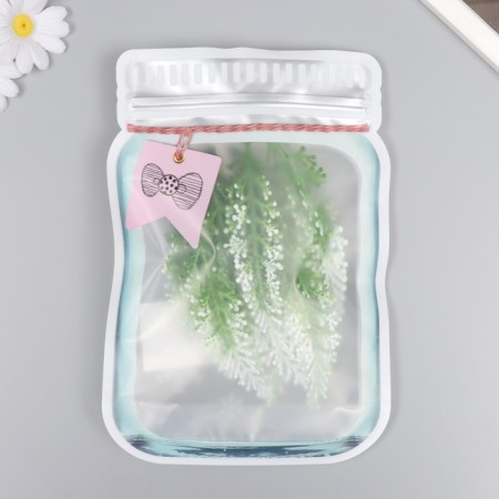 Artificial plant for creativity "meadow flower" set 12 pcs white 13 cm-5