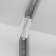 The internal corner connector for the Technical TRX010ICL-21W, 10x3.8x10 cm, white color is white