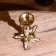 Brass Climber "Brash, mother of pearl 13 cm
