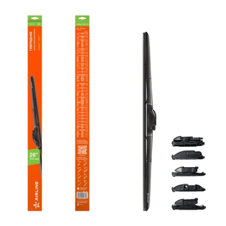 AIRLINE AWB-H-700, 28 ", 28", 700 mm, hybrid, 8 adapters