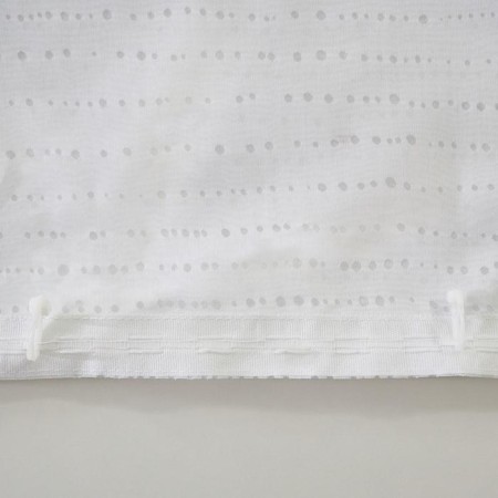 Curtain-tulle Witerra Devra drops 150x275cm, white, PE100%-5