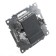 1-clavy switch (mechanism) 250V, 10A, series of Catherine, silver, GLS10-7103-03