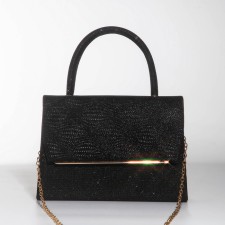 Bag-clate on the magnet, black color