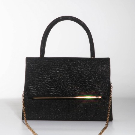 Bag-clate on the magnet, black color