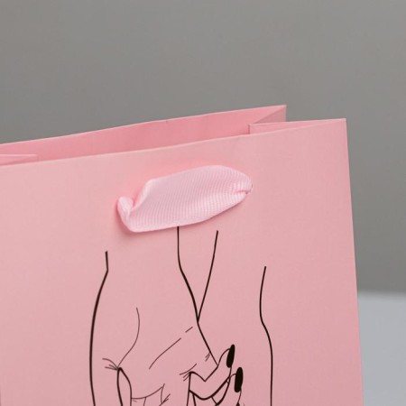 Gift laminated vertical, packaging, "I love you", s 12 x 15 x 5.5 cm-2