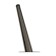Furniture support Cappio OP07, h = 200mm, thick thickness 1.8, glossy color black