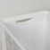Besnaya basket with a lid "Violetta", 30 l, 36 × 26.5 × 47.5 cm, white color