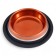 A bowl with a non -slip base decorative color, 230 ml, bronze with a silver strip