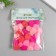 Decor for creativity "Pomponchiki. Pink sunset" d = 2.5 cm set 30 pcs