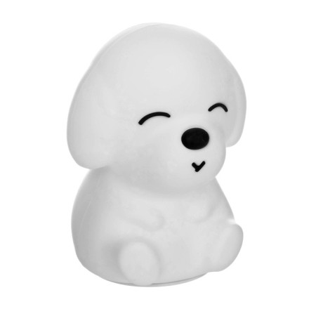 Night-mock "dog" LED from USB white 12x10x14 cm Risalux-15