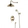 Lemark Villa lm4829b shower system, single -leaf, tropical shower, watering can, hidden, bronze 905022