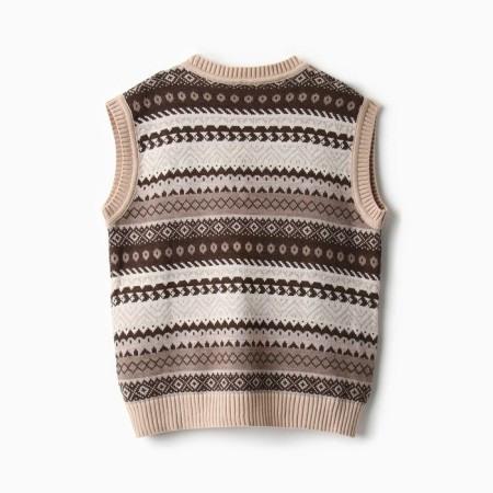 Women's vest minaku beige color, rr 42-44-13