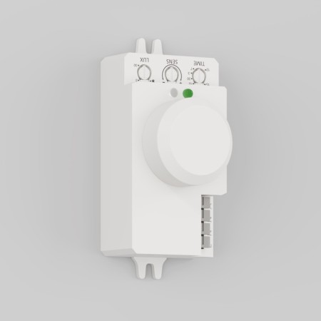 Microwave traffic sensor Technical SM-01, 300W, 9.3x4.2x4 cm, white color-4