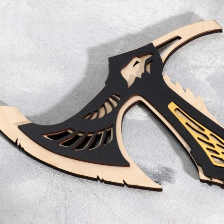 Wooden souvenir "Elven ax" mix, 35x21 cm-2