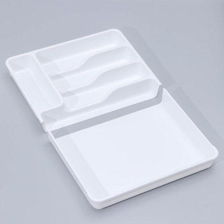 Tray for cutting devices sliding, white color-5