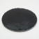 Rug for a bowl, round, diameter 24 cm, black