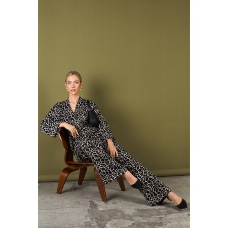 Female set: cardigan, trousers, size 42
