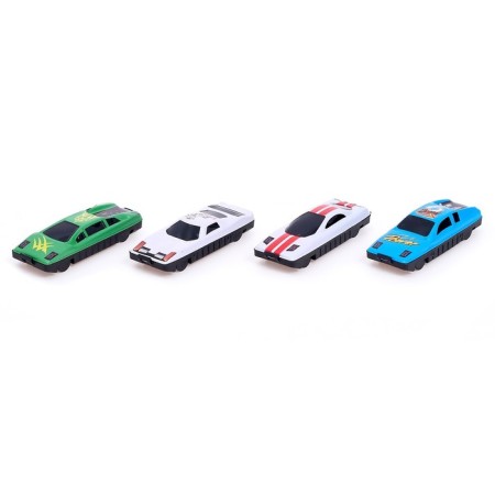 Set of metal machines "Race", 4 pcs., Mix colors-3