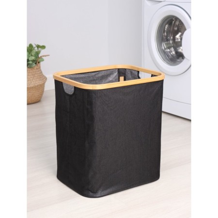 Belly basket rectangular shade "Modern", 41 × 33.5 × 46.5 cm, black color is black-3
