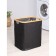 Belly basket rectangular shade "Modern", 41 × 33.5 × 46.5 cm, black color is black