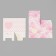 Bonbonnier box, gift packaging, pink clouds, 6 x 7 x 6 cm