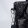 Luggage bag, external pocket, long belt, black color