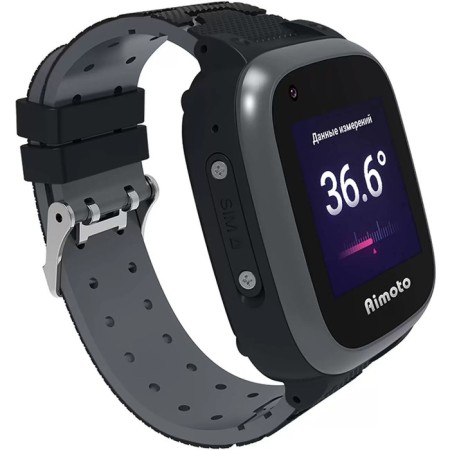 Children's smart hours Aimoto Integra 4G, 1.3 ", GPS, camera, geozons, calls, IP65, black-2