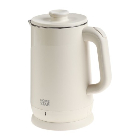 Electric kettle Homestar HS-1006, plastic, flair, 1.8 l, 1500 watts, beige-10