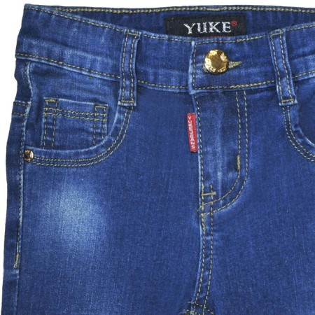 Jeans for girls, height 98 cm-2