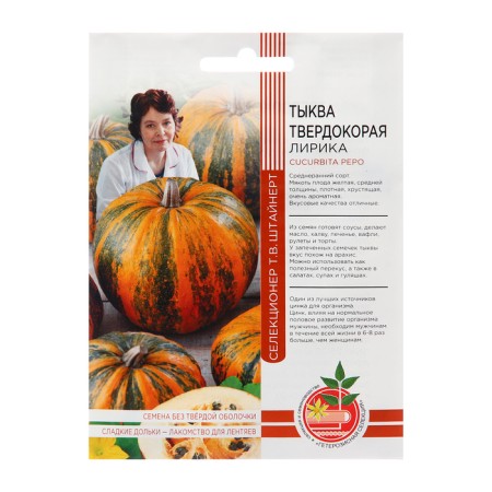 Seeds of pumpkin "Lyrics - hard -brown", 5 pcs