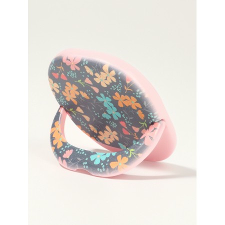 Pocket mirror “pattern”, with a stand, 8 × 8 cm, black color-2