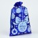 Boach Gift brocade "New Year's toys", blue, 20 x 30 cm, new year