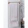 Arya Home Jewel, microcotton, 450 g, size 30x50 cm, color gray color