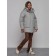 Winter jacket, size 54, light gray color