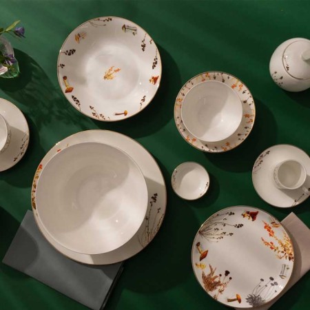 Dessert plate Zapel Mushroom, D = 21 cm-1