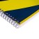 Notebook on the crest, Calligrata "Office", A4, 80 sheets, in a cage, with a strip, cover coated cardboard, twin-lame, offset block