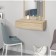 Toilet table, 700 × 383 × 180 mm, sonoma oak color