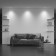 The built-in lamp Technical DL033-2-02W, 2x50W, 17x9x3.6 cm, GU10, white color