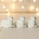 Miniature Puppet "White Bear", set of 3 pcs., Size 1 pc. - 2.5 × 2 × 3.5 cm