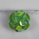 Garland “thread” 4.5 m with nozzles “Flower balls”, IP20, transparent thread, 15 LED, Green glow, 220 V