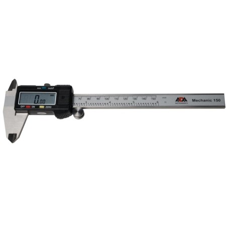 Tygenzirkhol digital ADA MECHANIC 150 A00379, 0-150 mm, resolution 0.01 mm