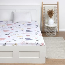 Electris Elevnese Blueberry Flower Garden 140x200 + 25 cm, 100% cotton
