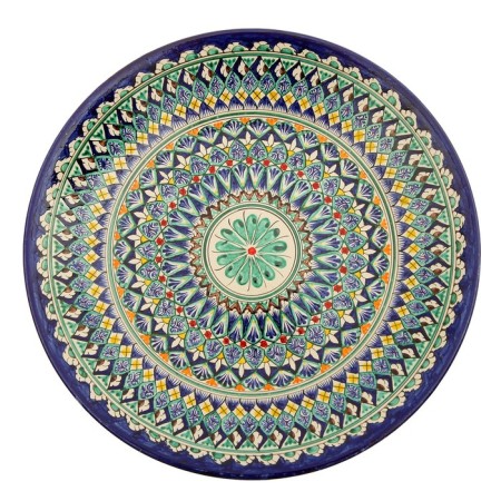 Lryagan Round Rishtan Ceramics, 41cm Mix-10