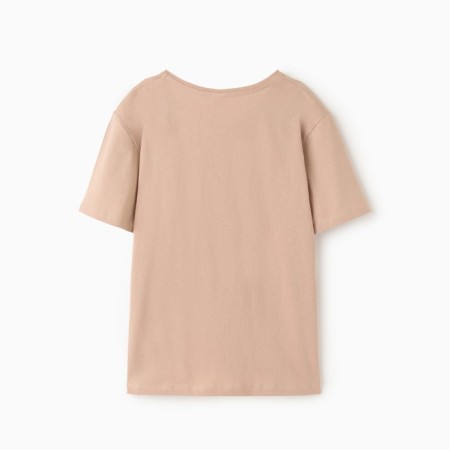 Female T-shirt, beige color, rr 54-3