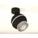 A set of a rotary lamp with additional backlight by Ambrella Light, Techno, XM1102010, GU5.3, Black Cherit